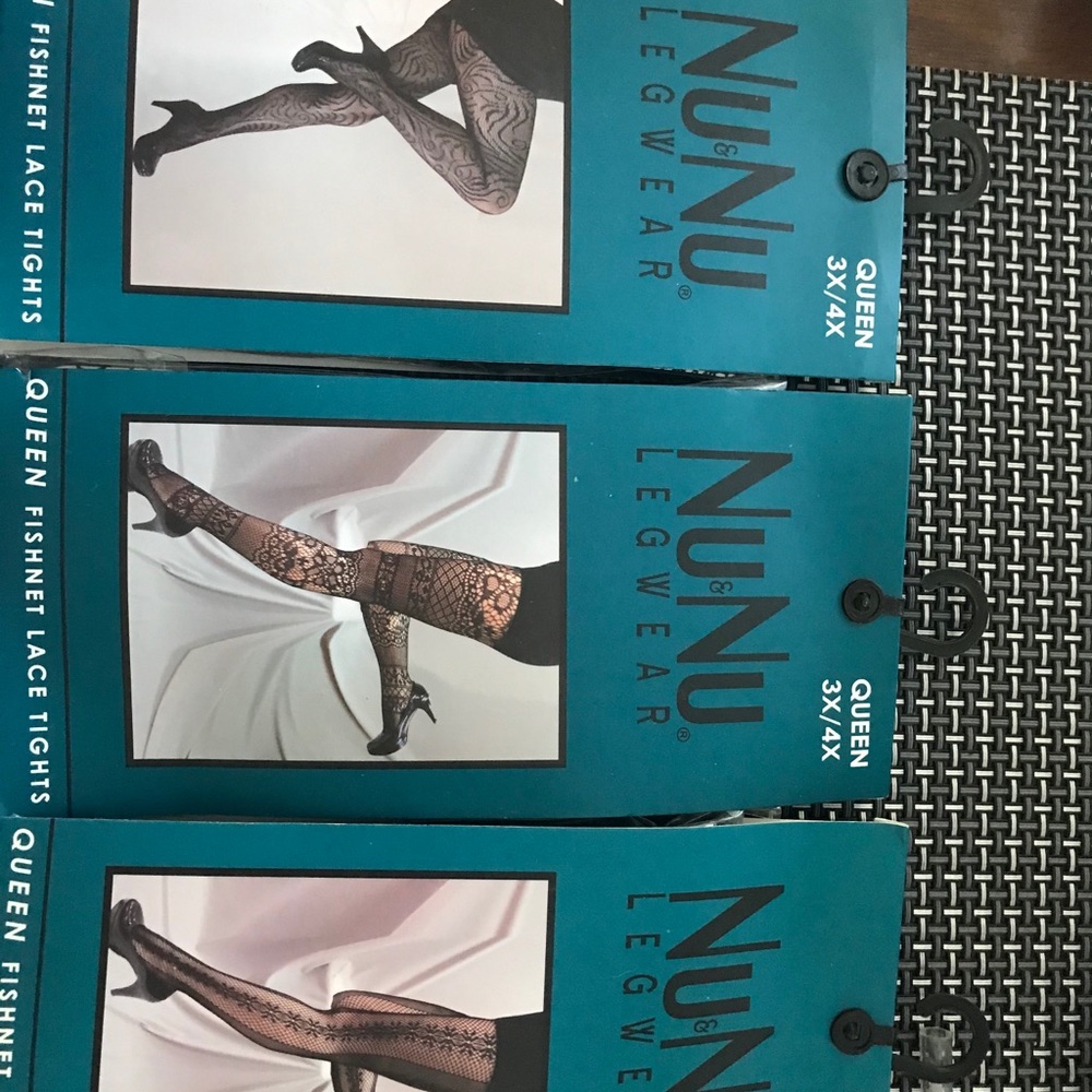 Ladies plus size fashion fishnet lace tights